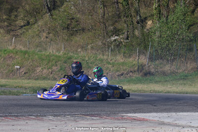 16 & 17/04/2022 : 3ème manche du Championnat du Sud 2022 au circuit d’Aigues-Vives (photos Stéphane Agnus) 2022 — karting