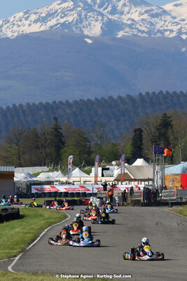 16 & 17/04/2022 : 3ème manche du Championnat du Sud 2022 au circuit d’Aigues-Vives (photos Stéphane Agnus) 2022 — karting