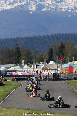 16 & 17/04/2022 : 3ème manche du Championnat du Sud 2022 au circuit d’Aigues-Vives (photos Stéphane Agnus) 2022 — karting