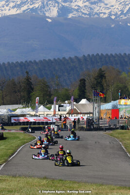 16 & 17/04/2022 : 3ème manche du Championnat du Sud 2022 au circuit d’Aigues-Vives (photos Stéphane Agnus) 2022 — karting