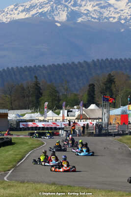 16 & 17/04/2022 : 3ème manche du Championnat du Sud 2022 au circuit d’Aigues-Vives (photos Stéphane Agnus) 2022 — karting