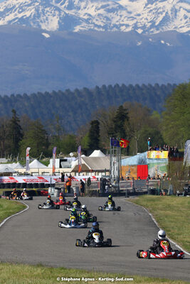16 & 17/04/2022 : 3ème manche du Championnat du Sud 2022 au circuit d’Aigues-Vives (photos Stéphane Agnus) 2022 — karting