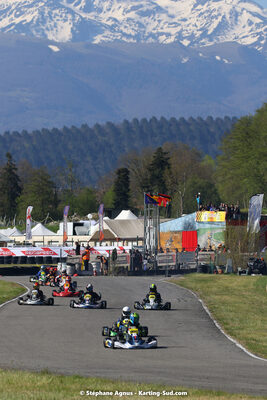 16 & 17/04/2022 : 3ème manche du Championnat du Sud 2022 au circuit d’Aigues-Vives (photos Stéphane Agnus) 2022 — karting