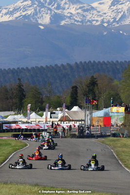16 & 17/04/2022 : 3ème manche du Championnat du Sud 2022 au circuit d’Aigues-Vives (photos Stéphane Agnus) 2022 — karting