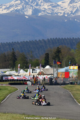 16 & 17/04/2022 : 3ème manche du Championnat du Sud 2022 au circuit d’Aigues-Vives (photos Stéphane Agnus) 2022 — karting