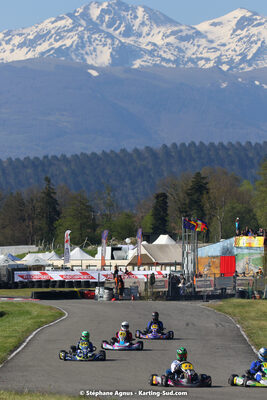 16 & 17/04/2022 : 3ème manche du Championnat du Sud 2022 au circuit d’Aigues-Vives (photos Stéphane Agnus) 2022 — karting