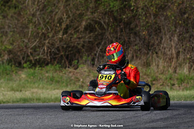16 & 17/04/2022 : 3ème manche du Championnat du Sud 2022 au circuit d’Aigues-Vives (photos Stéphane Agnus) 2022 — karting