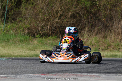 16 & 17/04/2022 : 3ème manche du Championnat du Sud 2022 au circuit d’Aigues-Vives (photos Stéphane Agnus) 2022 — karting