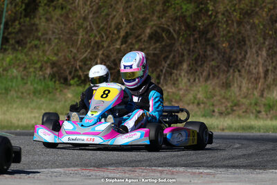 16 & 17/04/2022 : 3ème manche du Championnat du Sud 2022 au circuit d’Aigues-Vives (photos Stéphane Agnus) 2022 — karting