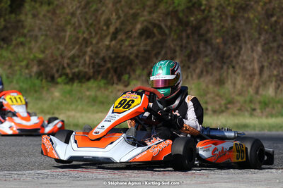 16 & 17/04/2022 : 3ème manche du Championnat du Sud 2022 au circuit d’Aigues-Vives (photos Stéphane Agnus) 2022 — karting