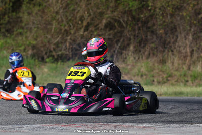 16 & 17/04/2022 : 3ème manche du Championnat du Sud 2022 au circuit d’Aigues-Vives (photos Stéphane Agnus) 2022 — karting