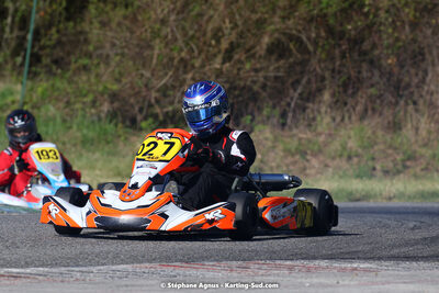 16 & 17/04/2022 : 3ème manche du Championnat du Sud 2022 au circuit d’Aigues-Vives (photos Stéphane Agnus) 2022 — karting
