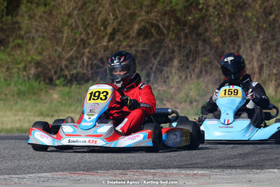 16 & 17/04/2022 : 3ème manche du Championnat du Sud 2022 au circuit d’Aigues-Vives (photos Stéphane Agnus) 2022 — karting