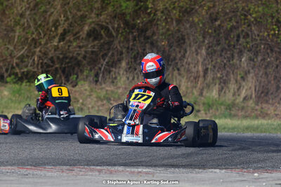 16 & 17/04/2022 : 3ème manche du Championnat du Sud 2022 au circuit d’Aigues-Vives (photos Stéphane Agnus) 2022 — karting
