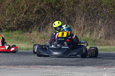 16 & 17/04/2022 : 3ème manche du Championnat du Sud 2022 au circuit d’Aigues-Vives (photos Stéphane Agnus) 2022 — karting