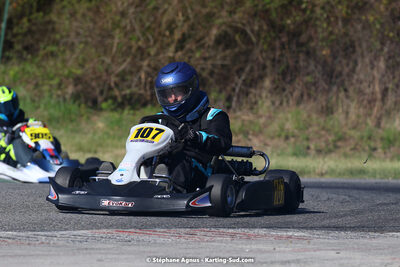 16 & 17/04/2022 : 3ème manche du Championnat du Sud 2022 au circuit d’Aigues-Vives (photos Stéphane Agnus) 2022 — karting
