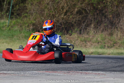 16 & 17/04/2022 : 3ème manche du Championnat du Sud 2022 au circuit d’Aigues-Vives (photos Stéphane Agnus) 2022 — karting