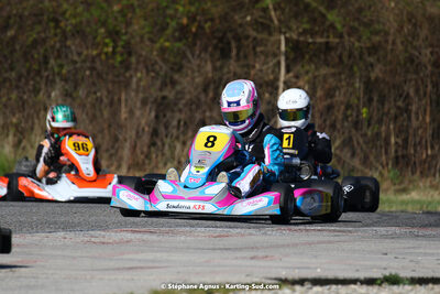 16 & 17/04/2022 : 3ème manche du Championnat du Sud 2022 au circuit d’Aigues-Vives (photos Stéphane Agnus) 2022 — karting