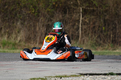 16 & 17/04/2022 : 3ème manche du Championnat du Sud 2022 au circuit d’Aigues-Vives (photos Stéphane Agnus) 2022 — karting