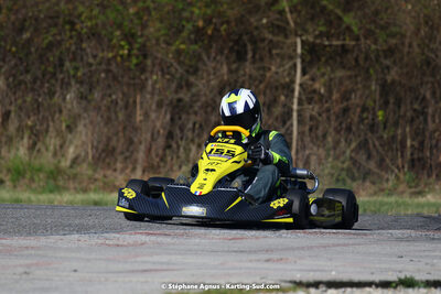 16 & 17/04/2022 : 3ème manche du Championnat du Sud 2022 au circuit d’Aigues-Vives (photos Stéphane Agnus) 2022 — karting