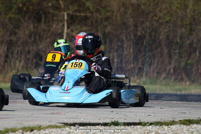 16 & 17/04/2022 : 3ème manche du Championnat du Sud 2022 au circuit d’Aigues-Vives (photos Stéphane Agnus) 2022 — karting
