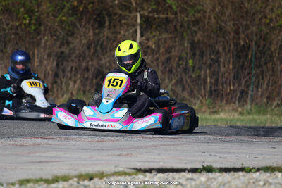 16 & 17/04/2022 : 3ème manche du Championnat du Sud 2022 au circuit d’Aigues-Vives (photos Stéphane Agnus) 2022 — karting