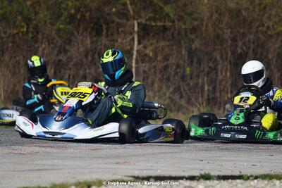 16 & 17/04/2022 : 3ème manche du Championnat du Sud 2022 au circuit d’Aigues-Vives (photos Stéphane Agnus) 2022 — karting