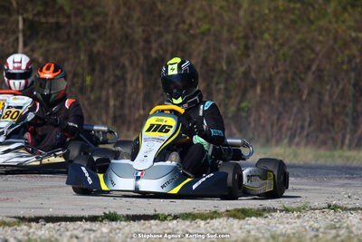 16 & 17/04/2022 : 3ème manche du Championnat du Sud 2022 au circuit d’Aigues-Vives (photos Stéphane Agnus) 2022 — karting