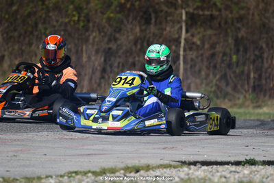 16 & 17/04/2022 : 3ème manche du Championnat du Sud 2022 au circuit d’Aigues-Vives (photos Stéphane Agnus) 2022 — karting