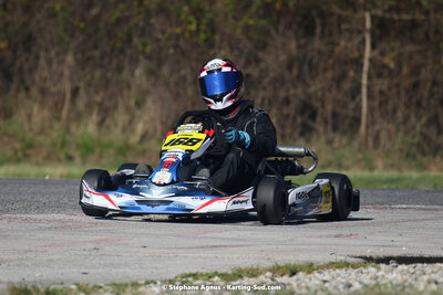 16 & 17/04/2022 : 3ème manche du Championnat du Sud 2022 au circuit d’Aigues-Vives (photos Stéphane Agnus) 2022 — karting