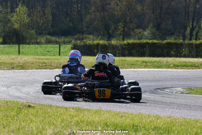 16 & 17/04/2022 : 3ème manche du Championnat du Sud 2022 au circuit d’Aigues-Vives (photos Stéphane Agnus) 2022 — karting