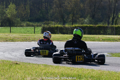 16 & 17/04/2022 : 3ème manche du Championnat du Sud 2022 au circuit d’Aigues-Vives (photos Stéphane Agnus) 2022 — karting