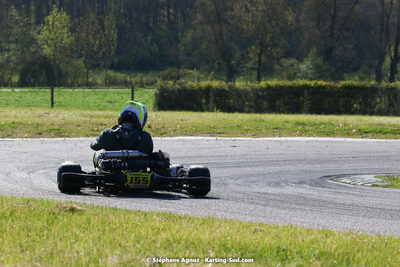16 & 17/04/2022 : 3ème manche du Championnat du Sud 2022 au circuit d’Aigues-Vives (photos Stéphane Agnus) 2022 — karting