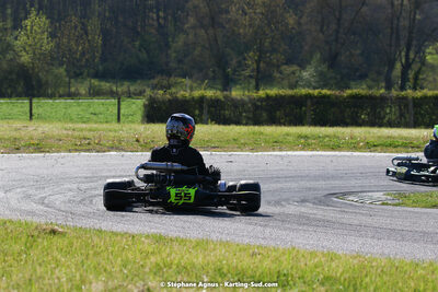 16 & 17/04/2022 : 3ème manche du Championnat du Sud 2022 au circuit d’Aigues-Vives (photos Stéphane Agnus) 2022 — karting