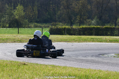 16 & 17/04/2022 : 3ème manche du Championnat du Sud 2022 au circuit d’Aigues-Vives (photos Stéphane Agnus) 2022 — karting