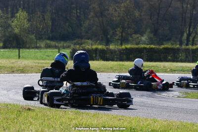 16 & 17/04/2022 : 3ème manche du Championnat du Sud 2022 au circuit d’Aigues-Vives (photos Stéphane Agnus) 2022 — karting
