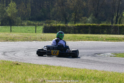 16 & 17/04/2022 : 3ème manche du Championnat du Sud 2022 au circuit d’Aigues-Vives (photos Stéphane Agnus) 2022 — karting