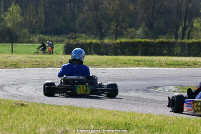 16 & 17/04/2022 : 3ème manche du Championnat du Sud 2022 au circuit d’Aigues-Vives (photos Stéphane Agnus) 2022 — karting