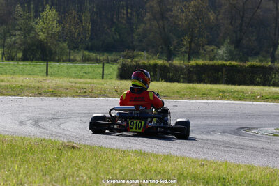 16 & 17/04/2022 : 3ème manche du Championnat du Sud 2022 au circuit d’Aigues-Vives (photos Stéphane Agnus) 2022 — karting