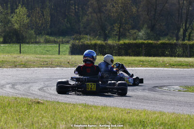 16 & 17/04/2022 : 3ème manche du Championnat du Sud 2022 au circuit d’Aigues-Vives (photos Stéphane Agnus) 2022 — karting