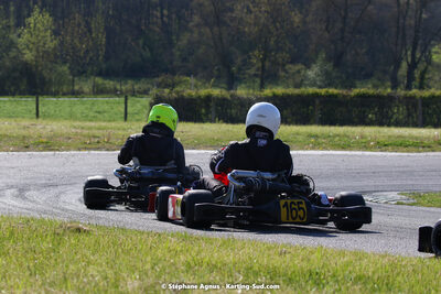 16 & 17/04/2022 : 3ème manche du Championnat du Sud 2022 au circuit d’Aigues-Vives (photos Stéphane Agnus) 2022 — karting