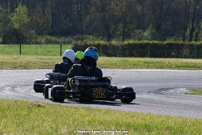 16 & 17/04/2022 : 3ème manche du Championnat du Sud 2022 au circuit d’Aigues-Vives (photos Stéphane Agnus) 2022 — karting