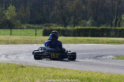 16 & 17/04/2022 : 3ème manche du Championnat du Sud 2022 au circuit d’Aigues-Vives (photos Stéphane Agnus) 2022 — karting