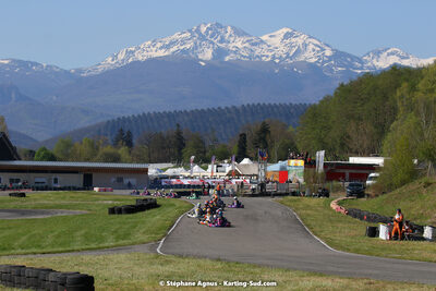 16 & 17/04/2022 : 3ème manche du Championnat du Sud 2022 au circuit d’Aigues-Vives (photos Stéphane Agnus) 2022 — karting