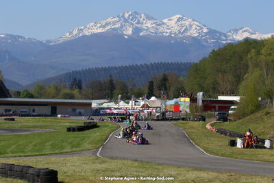 16 & 17/04/2022 : 3ème manche du Championnat du Sud 2022 au circuit d’Aigues-Vives (photos Stéphane Agnus) 2022 — karting