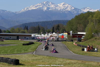 16 & 17/04/2022 : 3ème manche du Championnat du Sud 2022 au circuit d’Aigues-Vives (photos Stéphane Agnus) 2022 — karting