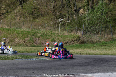 16 & 17/04/2022 : 3ème manche du Championnat du Sud 2022 au circuit d’Aigues-Vives (photos Stéphane Agnus) 2022 — karting