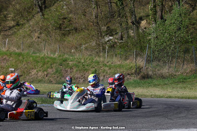 16 & 17/04/2022 : 3ème manche du Championnat du Sud 2022 au circuit d’Aigues-Vives (photos Stéphane Agnus) 2022 — karting