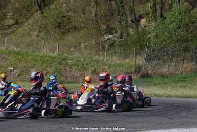 16 & 17/04/2022 : 3ème manche du Championnat du Sud 2022 au circuit d’Aigues-Vives (photos Stéphane Agnus) 2022 — karting