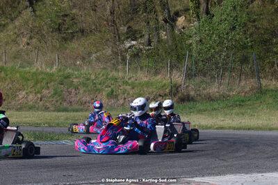 16 & 17/04/2022 : 3ème manche du Championnat du Sud 2022 au circuit d’Aigues-Vives (photos Stéphane Agnus) 2022 — karting